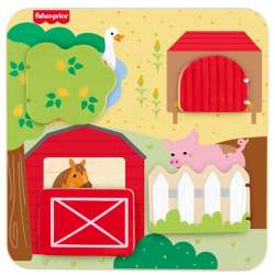 Fisher-Price. Drewniana tablica A Kuku - 1