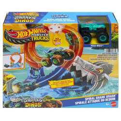Hot Wheels Monster Trucks Pętla rekina Tor z kraks