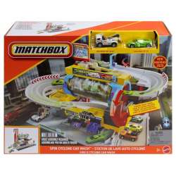 Matchbox Myjnia Turbo Cyklon z 2 autkami - 1