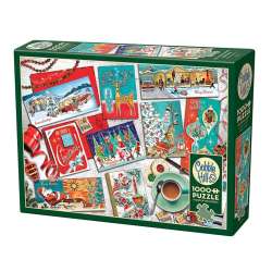 Puzzle 1000 Kartki świąteczne G3