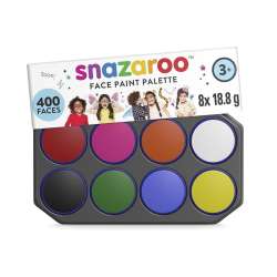 Paleta z farbami do malowania twarzy 18ml 8 kol. - 1
