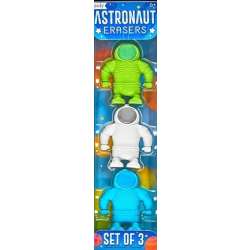 Gumki do ścierania Astronauci 3 sztuki