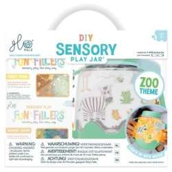 Zoo Zestaw sensoryczny DIY świecący słoik - 1