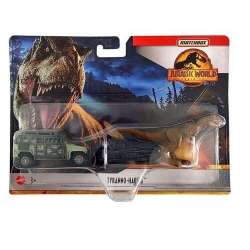 Matchbox Jurassic World Transporter z Tyranozaurem - 1