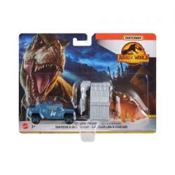 Matchbox Jurassic World Transporter z Stegozaurem - 1