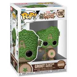 Funko Figurka POP Marvel: Groot jako Kapitan Amer. - 1