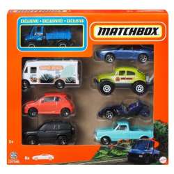 Matchbox Pojazdy 8-pak mix (6szt)