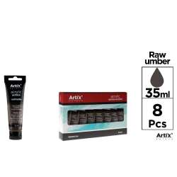 Farba akrylowa brąz naturalny 35ml (8szt)