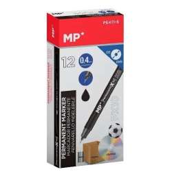 Marker permanentny 0,4mm do CD/DVD czarny (12szt)
