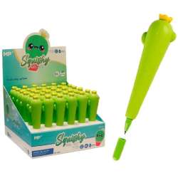 Długopis żelowy 0,5mm Squishy Kaktus (36szt)
