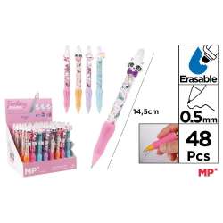 Długopis ścieralny 0,5mm kotki (48szt)