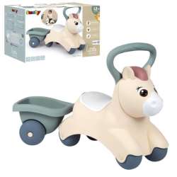 Jeżdzik Pony Ride-On Kucyk z przyczepką Little SMOBY (7600140502) - 1