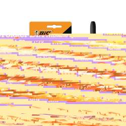 Marker czarny pernamentny 1,8mm 3szt BIC - 1