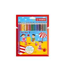 Kredki Trio 15+3 kolory etui STABILO (203/18-01) - 1