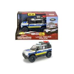 PROMO Majorette Grand Land Rover auto Radiowóz Policja światło dźwięk (213712000026)