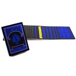 Karty Reverse Blue&Black BICYCLE - 1