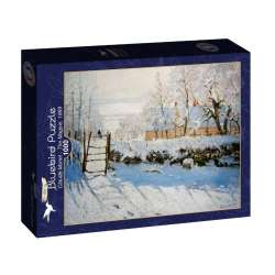 Puzzle 1000 Zima, Monet,1869 - 1