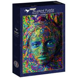 Puzzle 1000 Porteret kobiety - 1