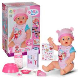PROMO Baby born Lalka bobas Emma 43cm + akcesoria (834800)