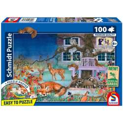 Puzzle PQ 100 Zwierzęta nocą - 1