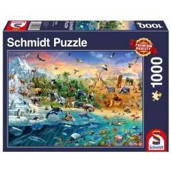 Puzzle PQ 1000 Królestwo zwierząt G3 (GXP-835906)