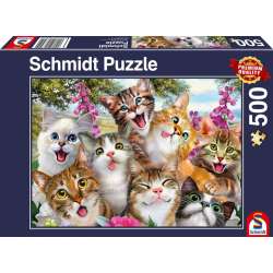 Puzzle PQ 500 Koty robią selfie G3 - 1