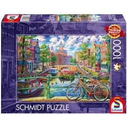Puzzle PQ 1000 Kanał Amsterdamski - 1