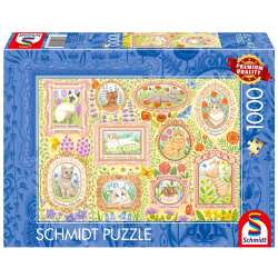 Puzzle PQ 1000 Portrety kociej socjety G3