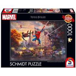 Puzzle PQ 1000 Thomas Kinkade Spider-Man i Przyjac