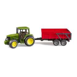 Traktor John Deere 6920 z czerwoną przyczepą wywrotką 02057 BRUDER (BR-02057) - 1
