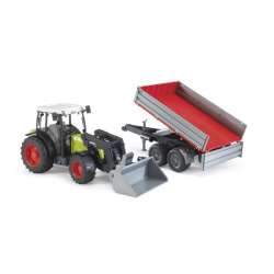 Traktor Claas Nectis 267F z ładowarką i przyczepą 02112 BRUDER (BR-02112) - 1
