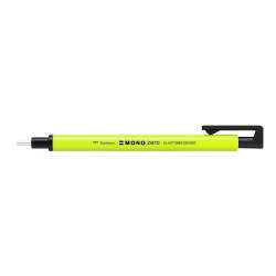 Precyzyjna gumka MONO zero okrągła neon yellow