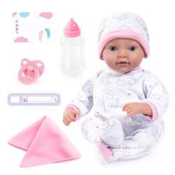 Bayer Lalka Reborn Baby 38cm z akcesoriami (93827AB) - 1