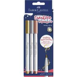 Pisak kreatywny goldfaber 3 kolory - 1