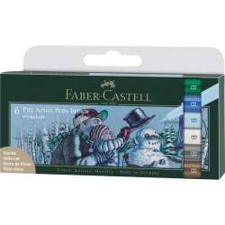 Pisaki Pitt Artist Pen Winter B 6szt