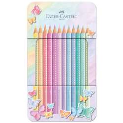 Kredki ołówkowe Sparkle pastel 12 kolorów