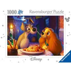 Puzzle 1000 Disney Classics Zakochany kundel - 1