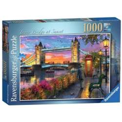 Puzzle 1000 Tower Bridge o zachodzie słońca - 1