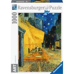 Puzzle 1000 Art Taras kawiarni w nocy - 1