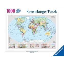 Puzzle 1000 Polityczna mapa świata - 1