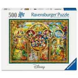 Puzzle 2D: Świat Disneya 500el - 1