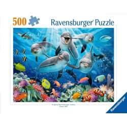 Puzzle 2D 500 Delfiny - 1