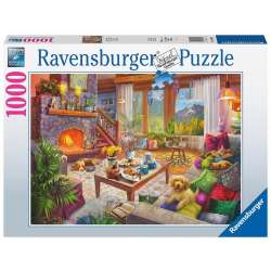Puzzle 1000 Przytulny pokój - 1