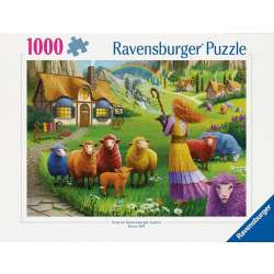 Puzzle 1000 Kolorowa wełna - 1
