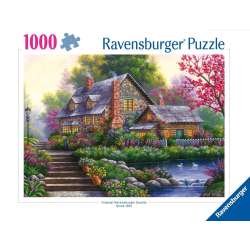 Puzzle 1000 Romantyczny domek na wsi - 1