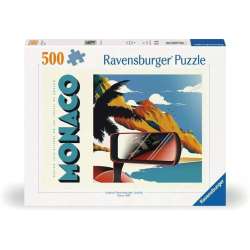 Puzzle 500 Pozdrowienia z Monako - 1