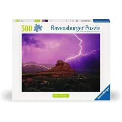 Puzzle 500 Różowa burza - 1