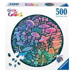 Puzzle 2D 500 Paleta kolorów. Grzyby (GXP-911526)