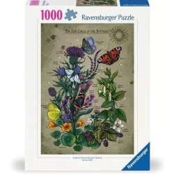 Puzzle 1000 Cykl życia motyla - 1