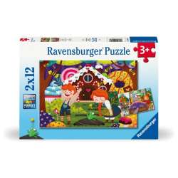 Puzzle dla dzieci 2D: Świat baśni 2x12el - 1